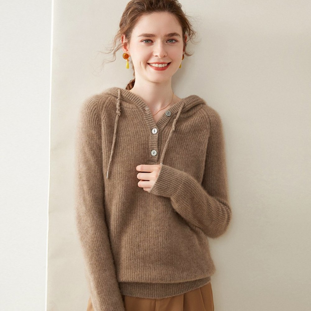Light Luxury - Women's Cashmere Hoodie